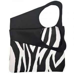 TORBA ROMB ZEBRA dim. 45cm x 59 44 cm