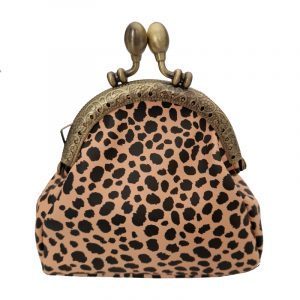NOVČANIK NATURAL LEOPARD