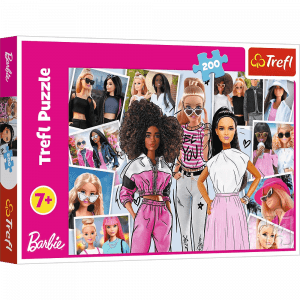 Trefl puzzle: 200 - In the Barbie's world/Mattel, Barbie