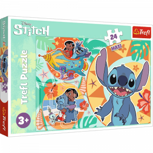 Trefl puzzle: 24 Maxi - Happy day of Lilo&Stitch