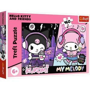 Trefl puzzle: 160 - Kuromi rules / Hello Kitty