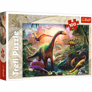 Trefl puzzle: 100 - Dinosaurs' land / Trefl