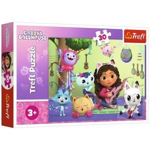 Trefl puzzle: 30 - Gabi and her lovely Dollhouse