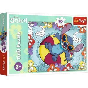 Trefl puzzle: 30 - Lilo&Stitch na odmoru