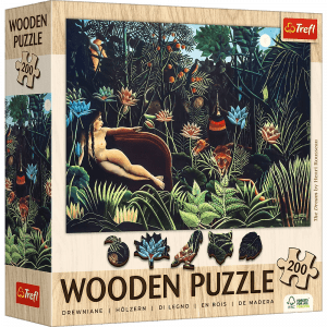 Trefl puzzle: 200 Wooden Puzzles - The Dream - Henri Rousseau