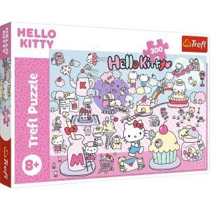 Trefl puzzle: 300 - Explore the world of Hello Kitty