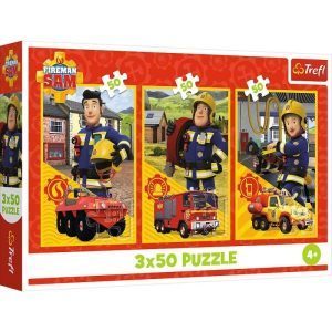 Trefl puzzle: 3x50 - The team from the fire station Prism a