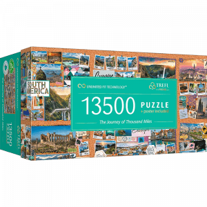 Trefl puzzle: 13500 UFT - The Journey of Thousand Miles