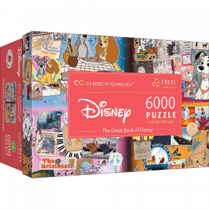 Trefl puzzle: 6000 UFT - The Great Book of Disney