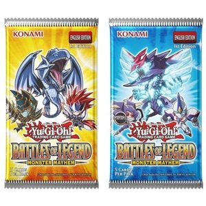 Battles of Legend: Monster Mayhem booster pack  - Društvena igra Yu-Gi-Oh!
