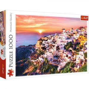Trefl puzzle: 1000 - Sunset over Santorini