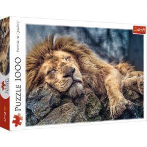 Trefl puzzle: 1000 - Sleeping lion