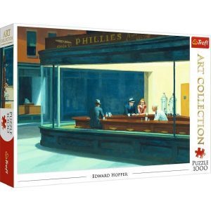 Trefl puzzle: 1000 Art Collection - Nighthawks