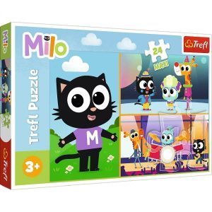 Trefl puzzle 24 Maxi The adventures of little Milo the Cat