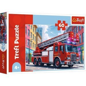 Trefl puzzle: 60 - Fire truck TREFL