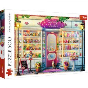 Trefl puzzle: 500 - Candy store