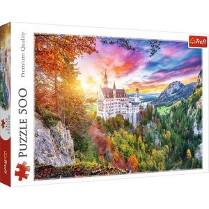 Trefl puzzle: 500 View of the Neuschwanstein Castle