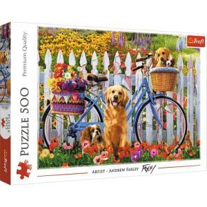 Trefl puzzle: 500 - Puppies Adventure