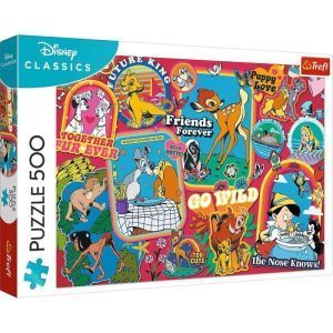 Trefl puzzle: 500 - Disney's  Characters Over the Years