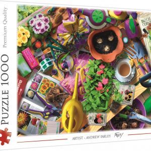 Trefl puzzle: 1000 - Tidying up the garden