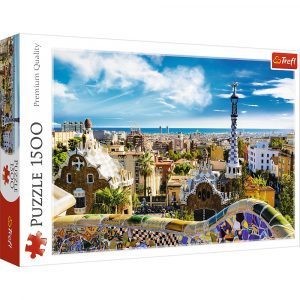 Trefl puzzle: 1500 - Park Güell, Barcelona