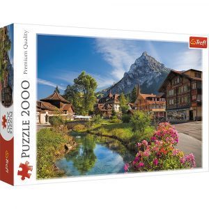 Trefl puzzle: 2000 - Alps in the summer