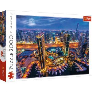 Trefl puzzle: 2000 - Lights of Dubai