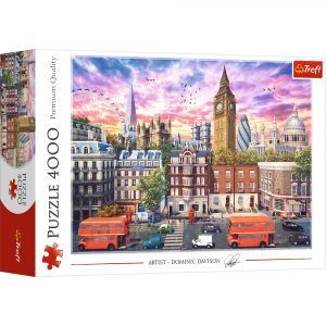 Trefl puzzle: 4000 – Walking around London