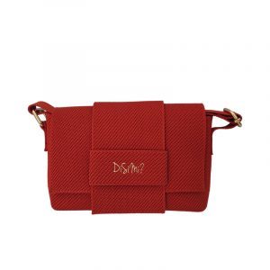 Torba koraljno crvena dim.21x7x14.5 cm