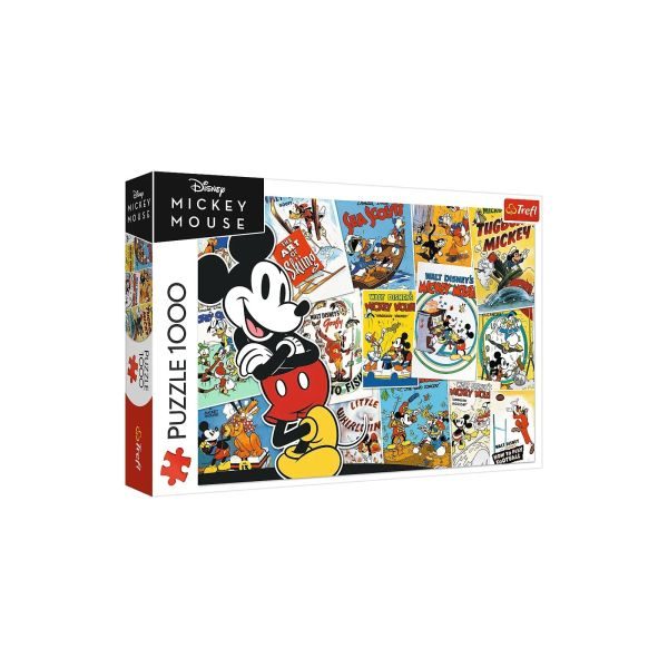 Trefl puzzle: 1000 – Mickey Mouse Posters Disney – TROPIK