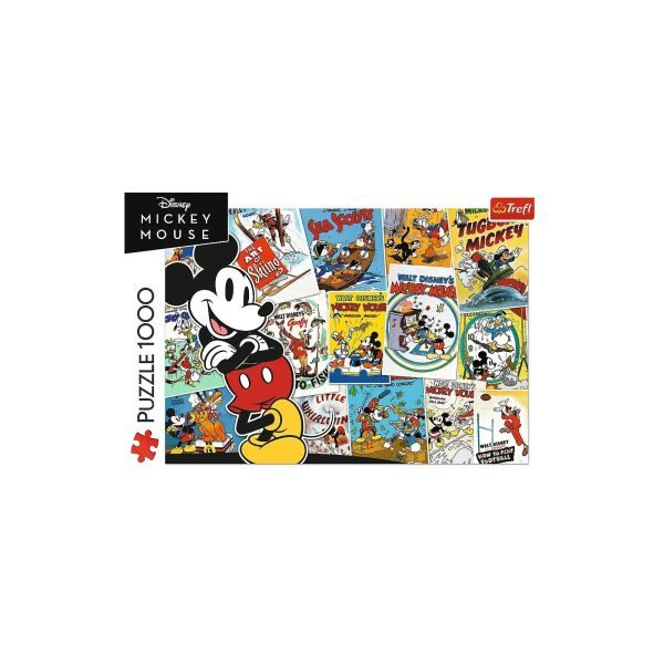 Trefl puzzle: 1000 – Mickey Mouse Posters Disney – TROPIK