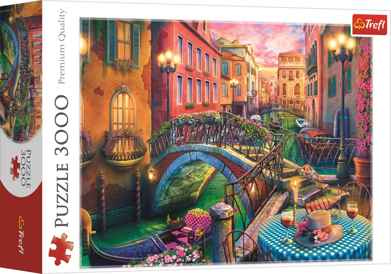 Trefl puzzle: 3000 – An evening in Venice – TROPIK