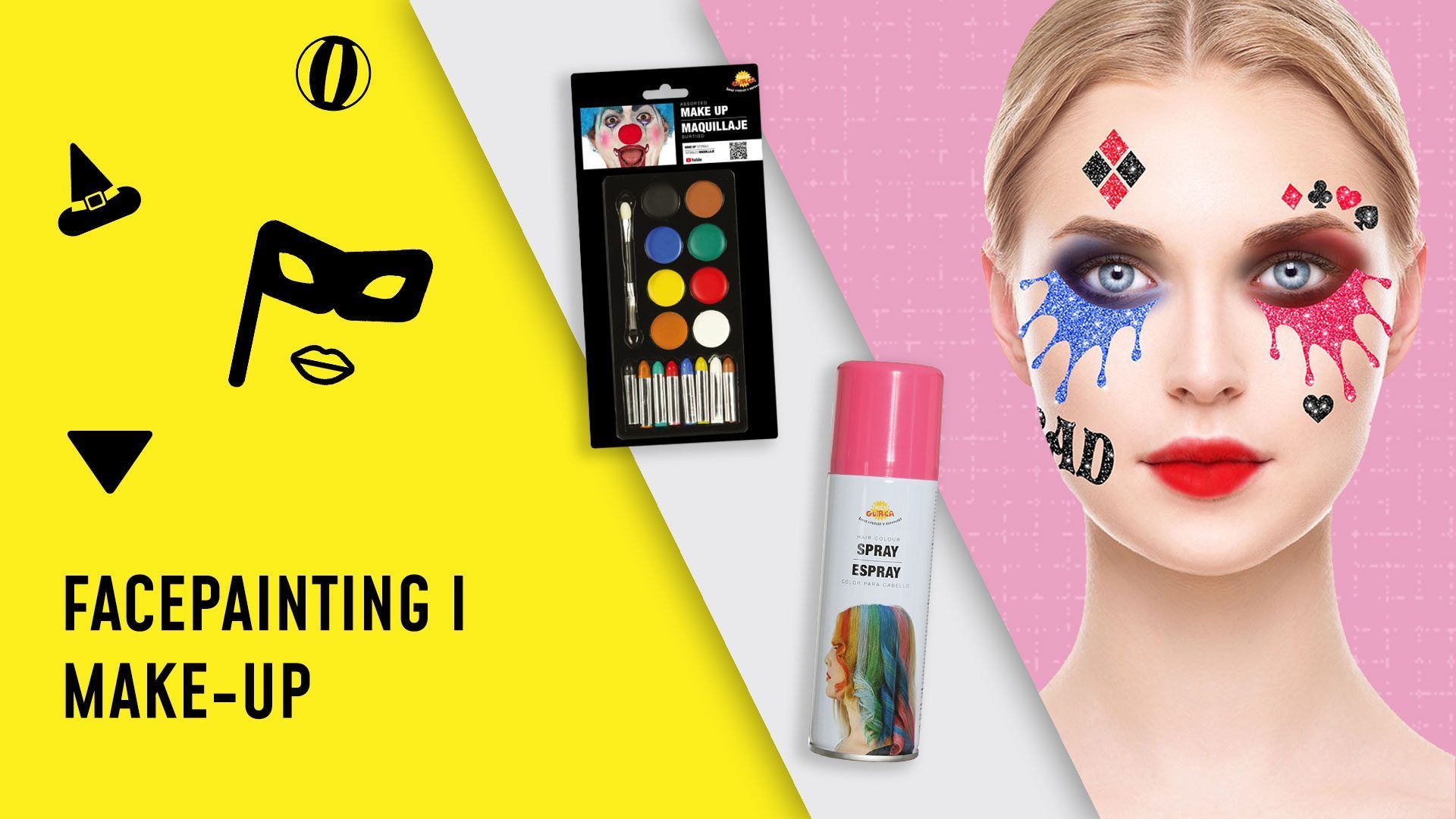 Facepainting i make-up