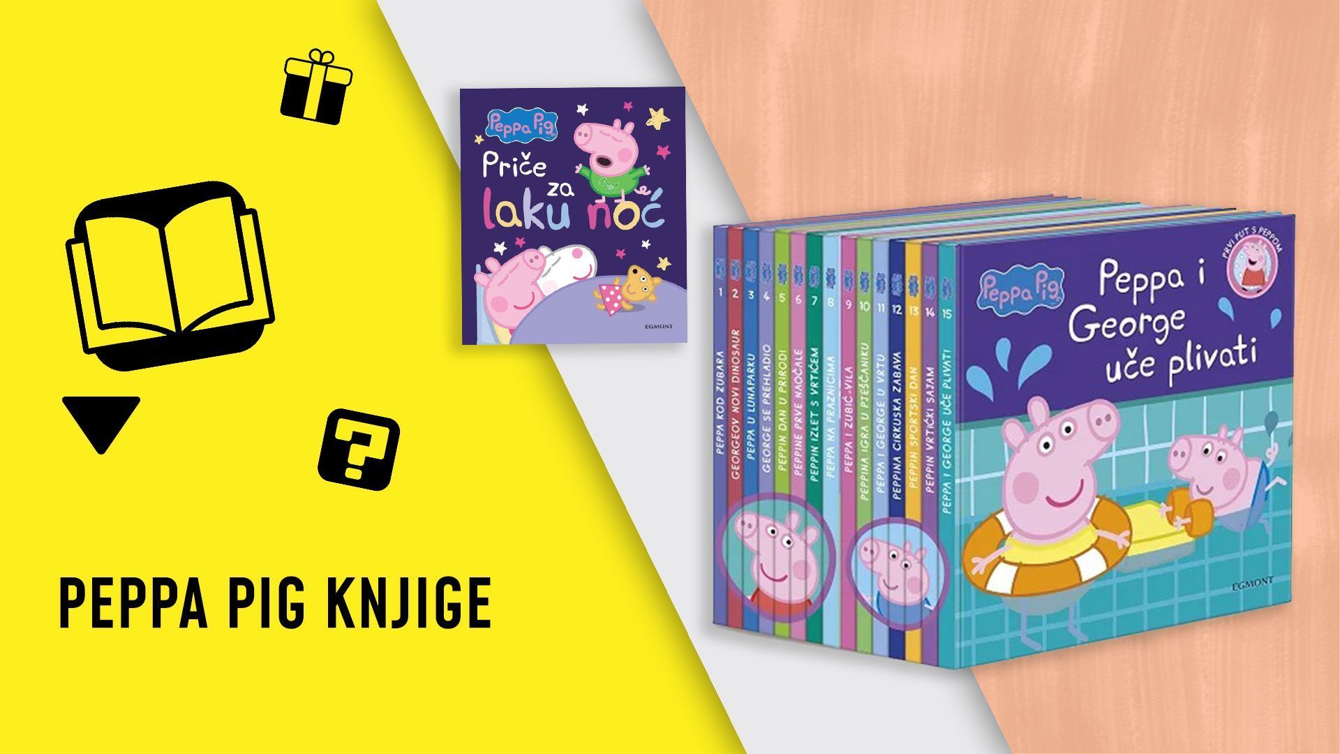 Peppa Pig knjige i slikovnice