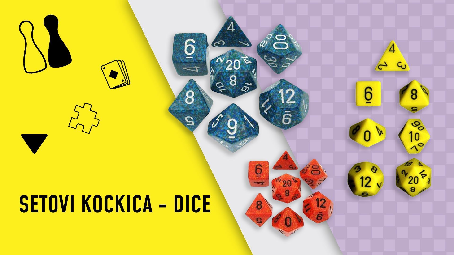 Setovi kockica - dice