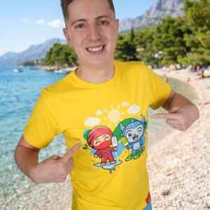 Sladoled majica Defko i Ćaki majica 10 (kratki rukavi)