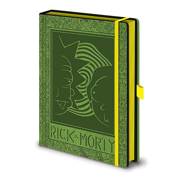 Купить книги рик. Блокнот премиум. Записная книжка Rick and Morty: Portals Notebook внутри.